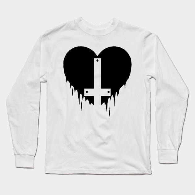 Heart Long Sleeve T-Shirt by DeadSexy